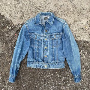 Vintage 90's Lee Denim Jacket Jean Baggy